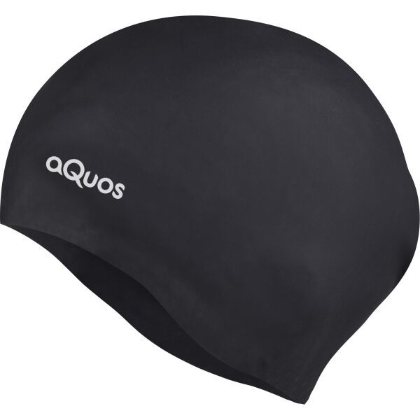 AQUOS AQUOS CUSK Юношеска шапка за плуване, черно, размер