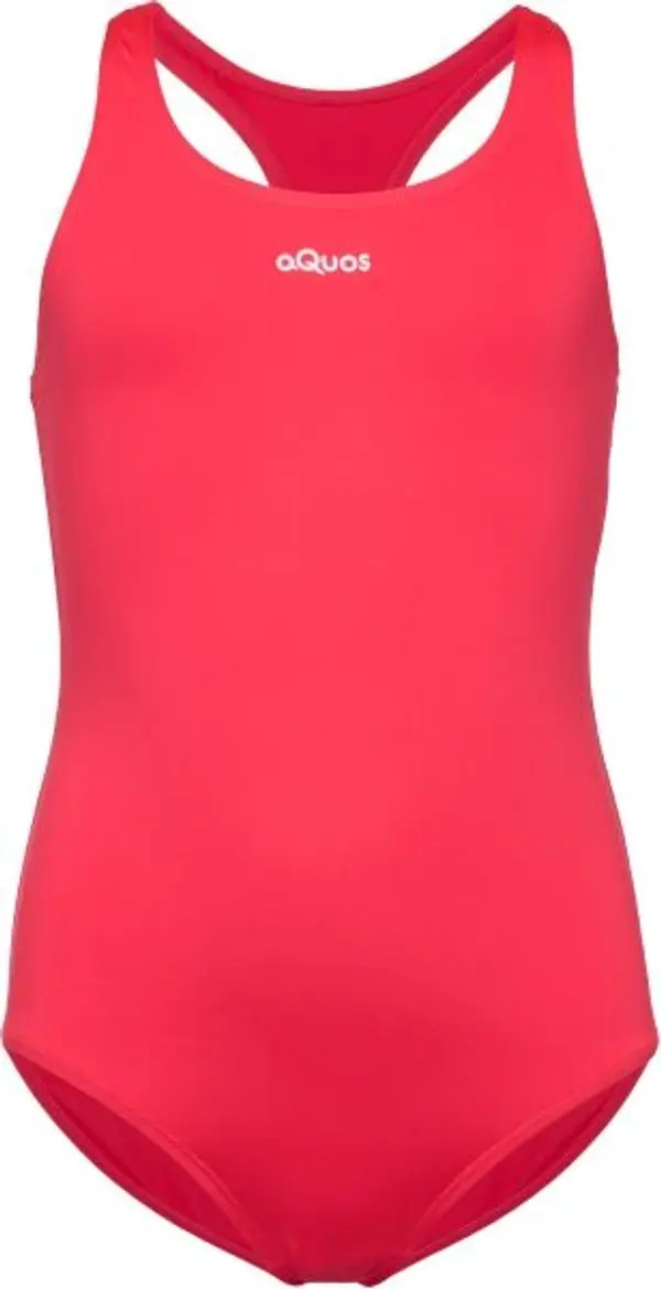 AQUOS AQUOS FOK Цял бански за момичета, розово, размер 116-122