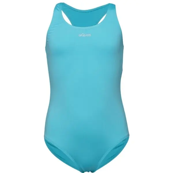 AQUOS AQUOS FOK Цял бански за момичета, светлосиньо, размер 140-146