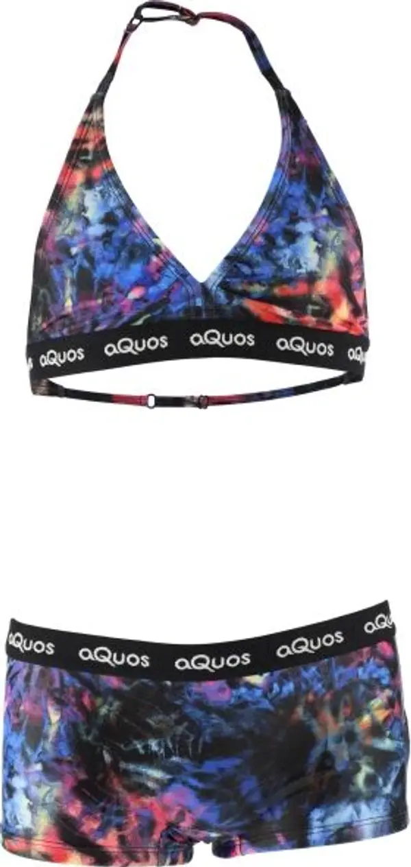 AQUOS AQUOS KESTREL Спортен бански от две части за момичета, микс, размер 164-170