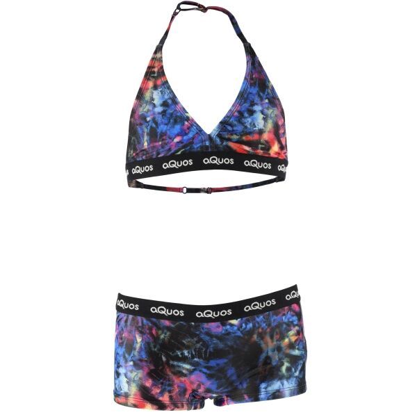 AQUOS AQUOS KESTREL Спортен бански от две части за момичета, микс, размер
