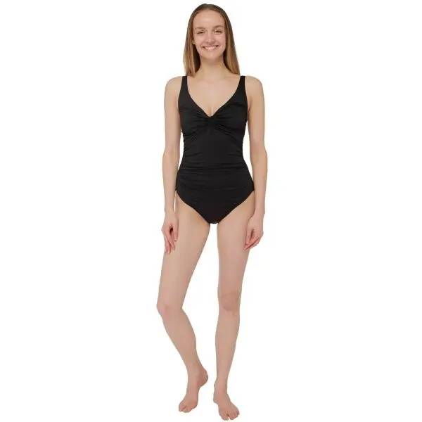 AQUOS AQUOS LATKA Дамски цял бански, черно, размер