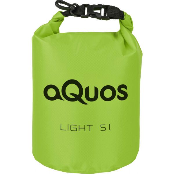 AQUOS AQUOS LT DRY BAG 5L Водоустойчива чанта с навиващ се горен край, светло-зелено, размер