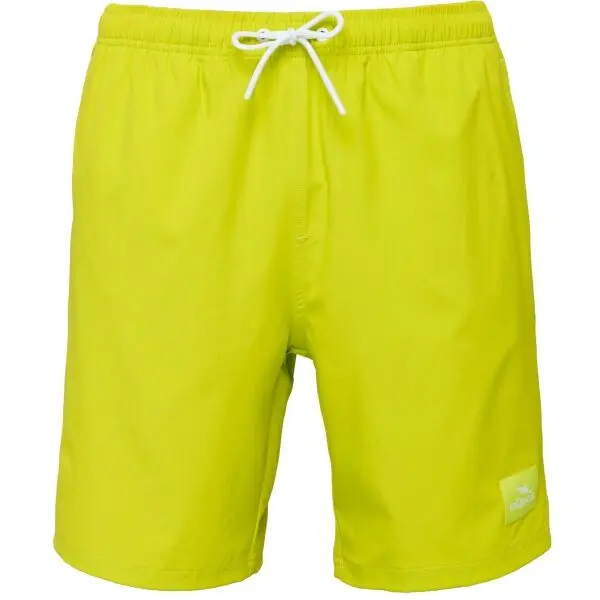 AQUOS AQUOS MANTON Мъжки шорти със специален воден принт, светло-зелено, размер XXL