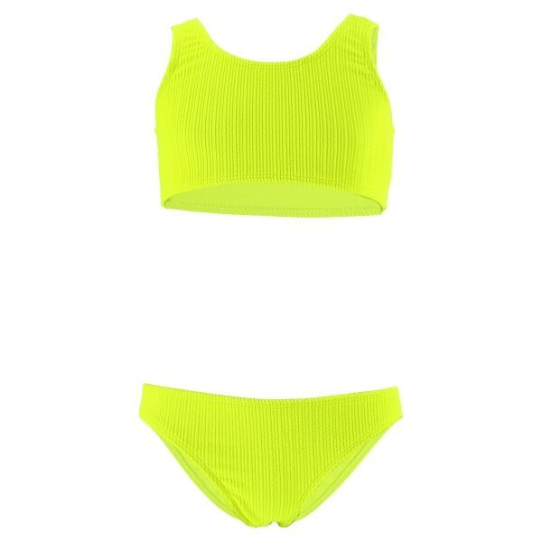 AQUOS AQUOS MIMI Бански костюм от две части за момичета, светлоотразителен неон, размер