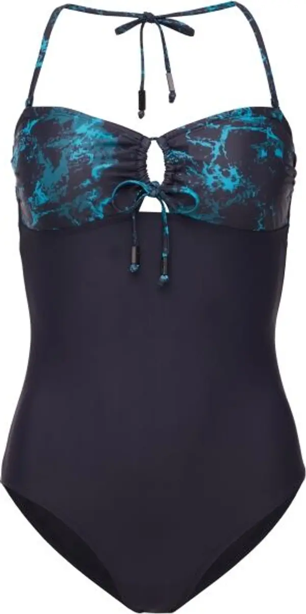 AQUOS AQUOS MONJA Дамски цял бански костюм, тъмносин, размер