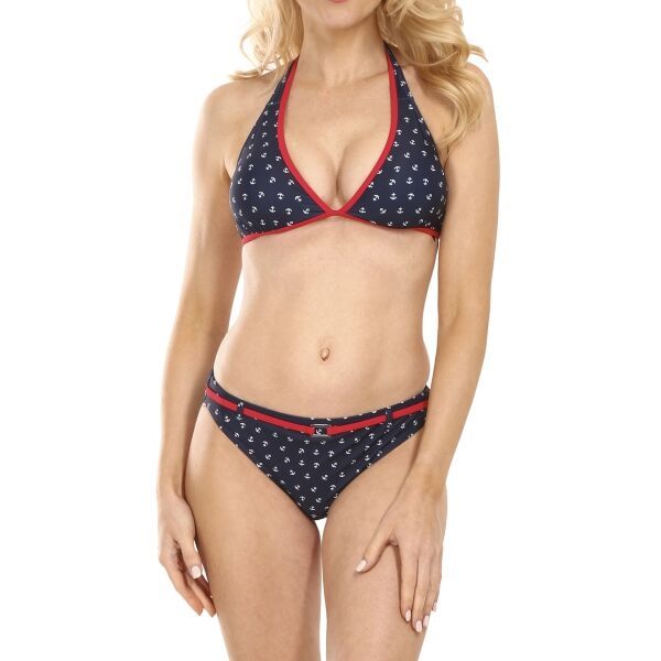 AQUOS AQUOS NANYNCA Дамски бански костюм от две части, тъмносин, размер