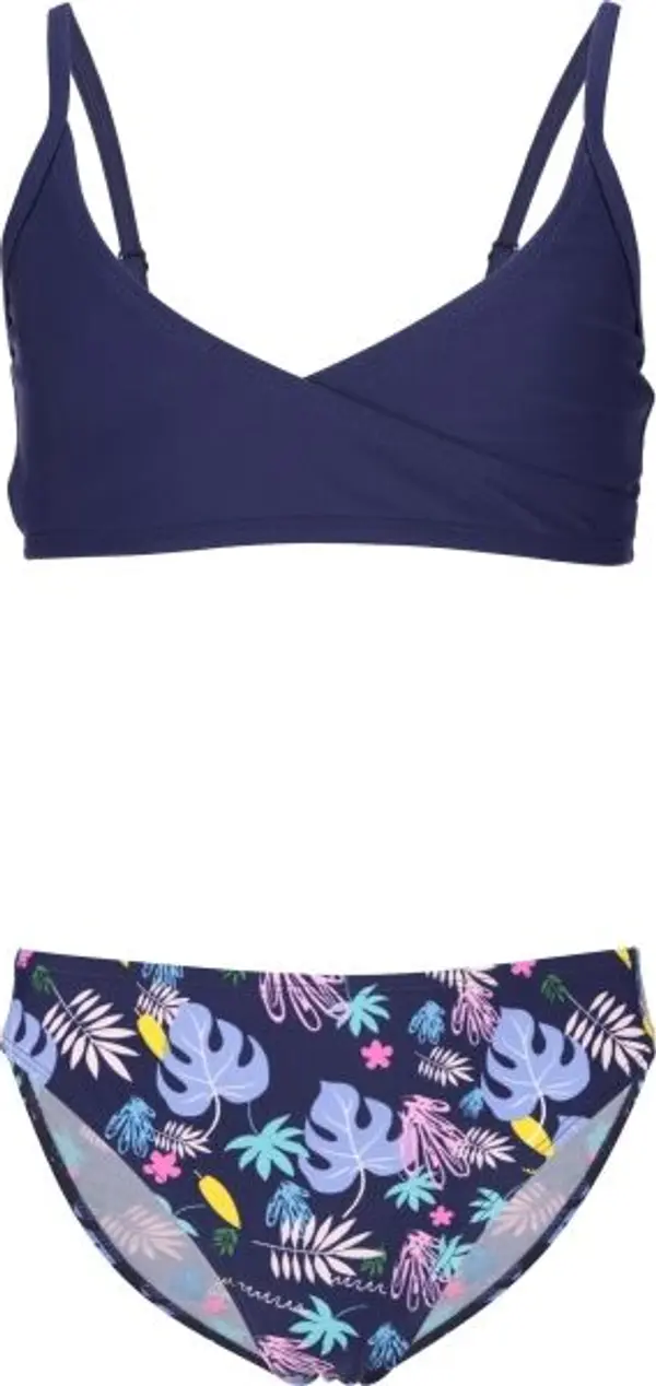 AQUOS AQUOS NARYA Бански костюм от две части за момичета, тъмносин, размер 140-146