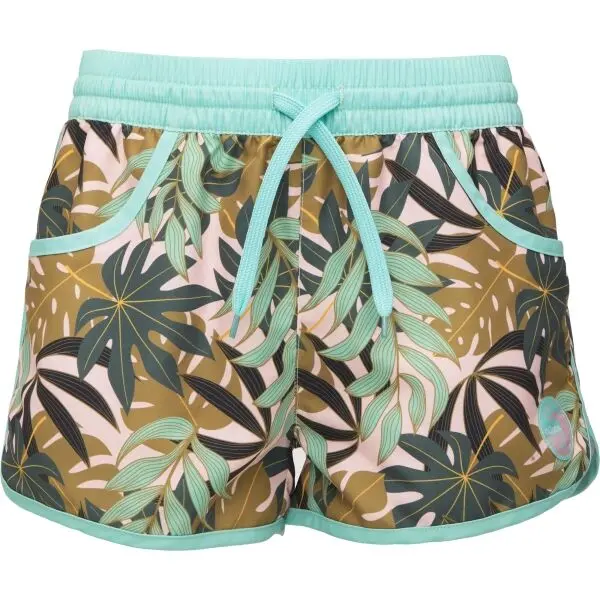 AQUOS AQUOS ODA Плувни шорти за момичета, тюркоазено, размер 152-158