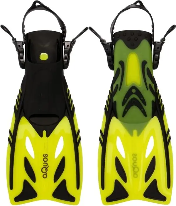 AQUOS AQUOS PELICAN JR Младежки плавници за гмуркане, жълто, размер