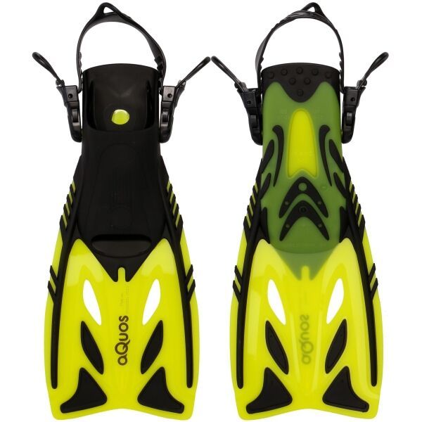 AQUOS AQUOS PELICAN JR Младежки плавници за гмуркане, жълто, размер