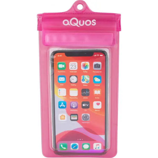 AQUOS AQUOS PHONE DRY BAG Водоустойчив калъф за телефон, розово, размер
