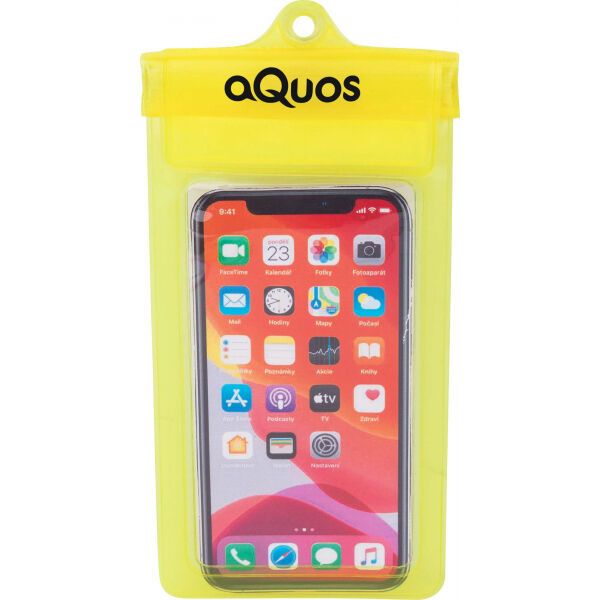 AQUOS AQUOS PHONE DRY BAG Водоустойчив калъф за телефон, жълто, размер