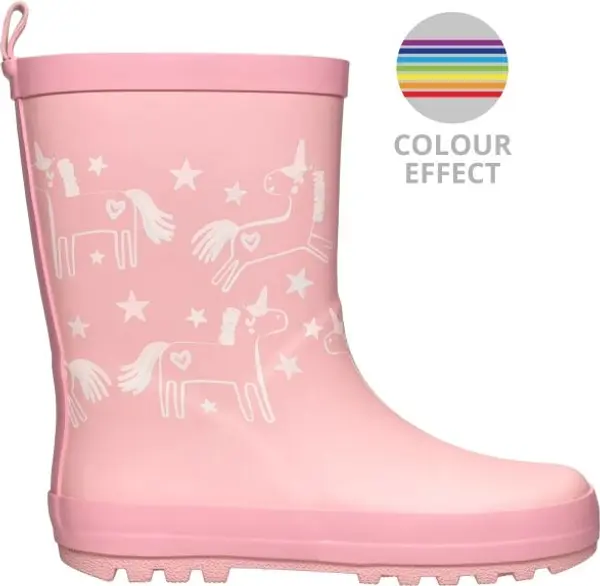 AQUOS AQUOS RAINBOW COLOUR EFFECT Детски ботуши, розово, размер