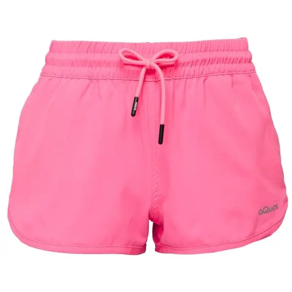 AQUOS AQUOS RANDY Момичешки шорти от леко еластичен материал, розово, размер 116-122