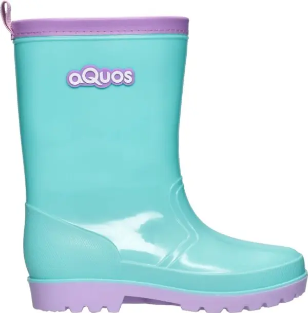 AQUOS AQUOS RASTY Детски гумени ботуши, тюркоазено, размер