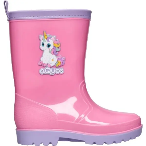 AQUOS AQUOS RASTY K Детски гумени ботуши, розово, размер