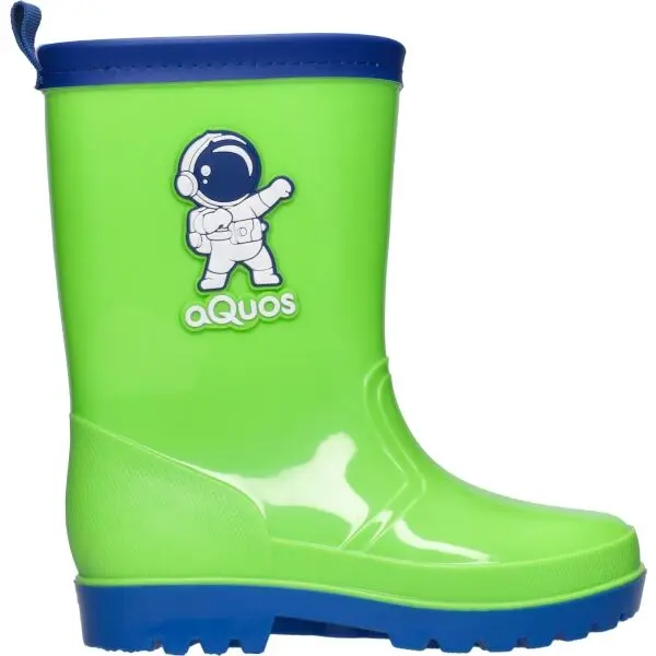 AQUOS AQUOS RASTY K Детски гумени ботуши, зелено, размер