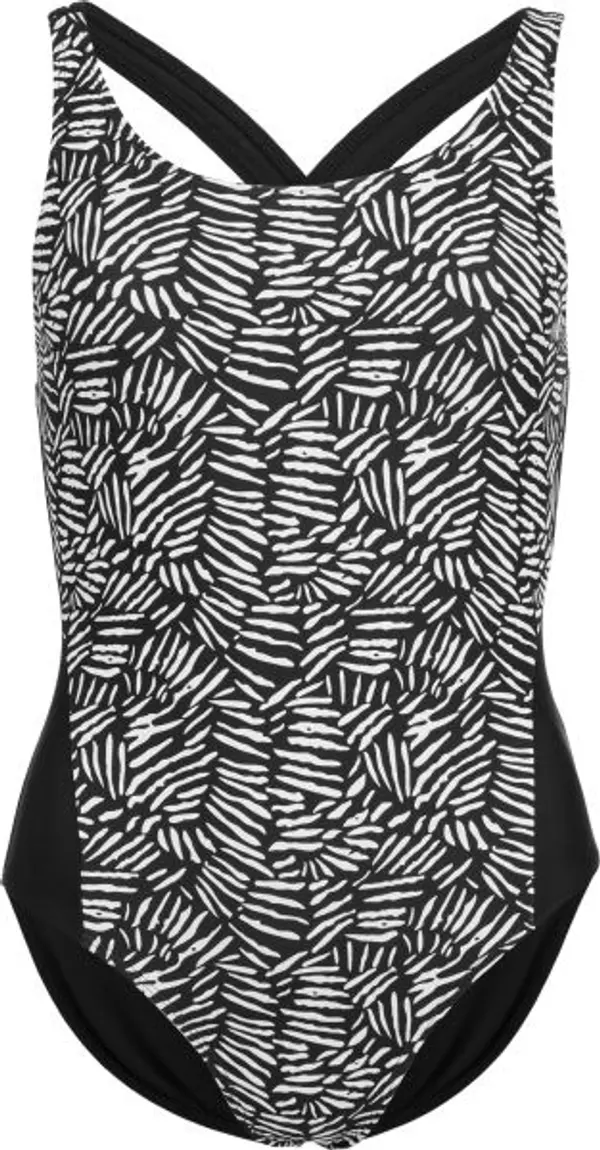 AQUOS AQUOS RETHINA Дамски цял бански, черно, размер