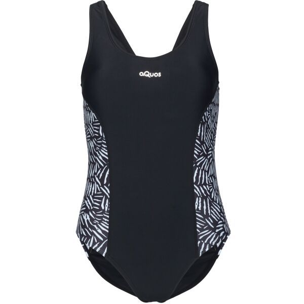 AQUOS AQUOS RORA Дамски цял бански костюм, черно, размер