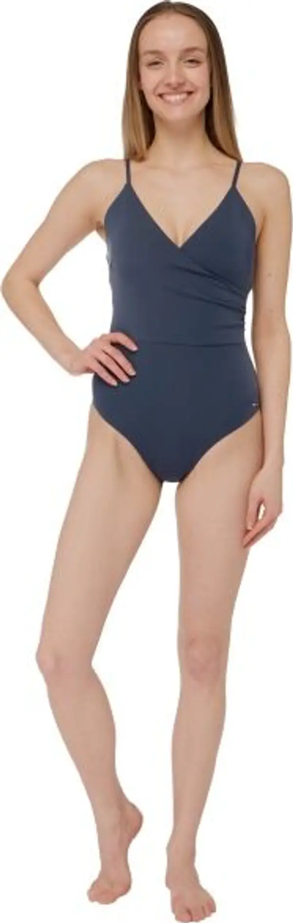 AQUOS AQUOS SYDNE Дамски едноцветни бански, тъмносин, размер