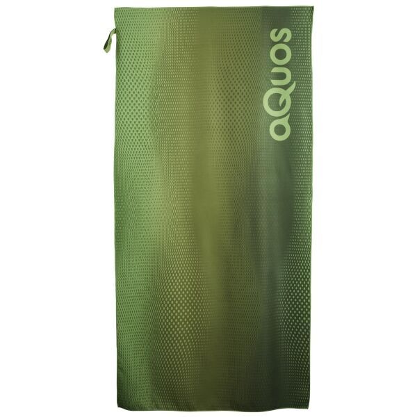 AQUOS AQUOS TECH TOWEL 75x150 Бързо изсъхваща хавлия, зелено, размер