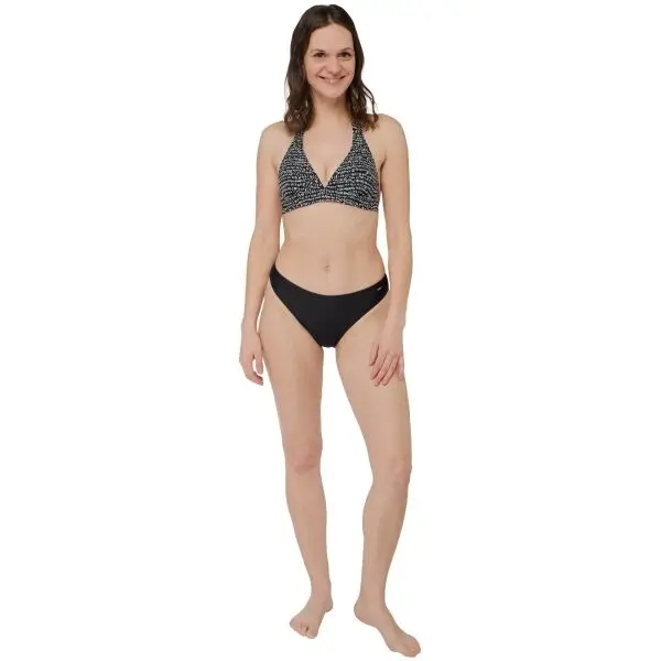 AQUOS AQUOS TOFIFA Дамски двуцветен бански, черно, размер