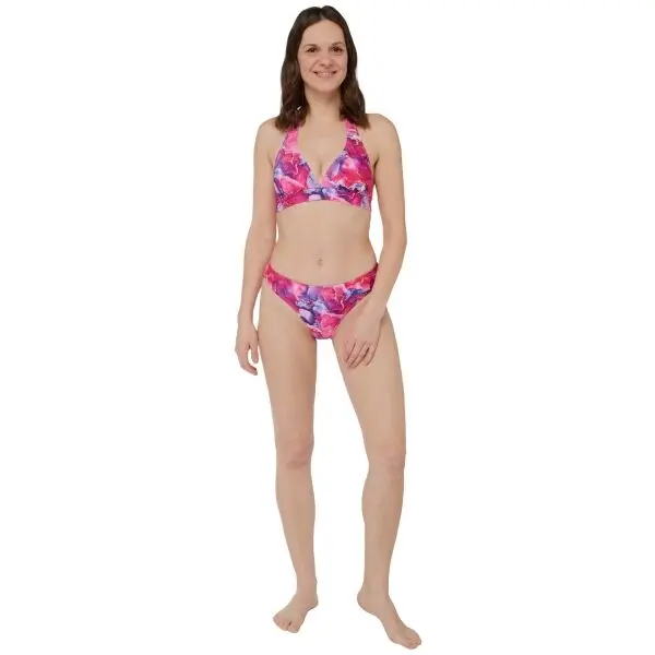 AQUOS AQUOS TOFIFA Дамски двуцветен бански, розово, размер