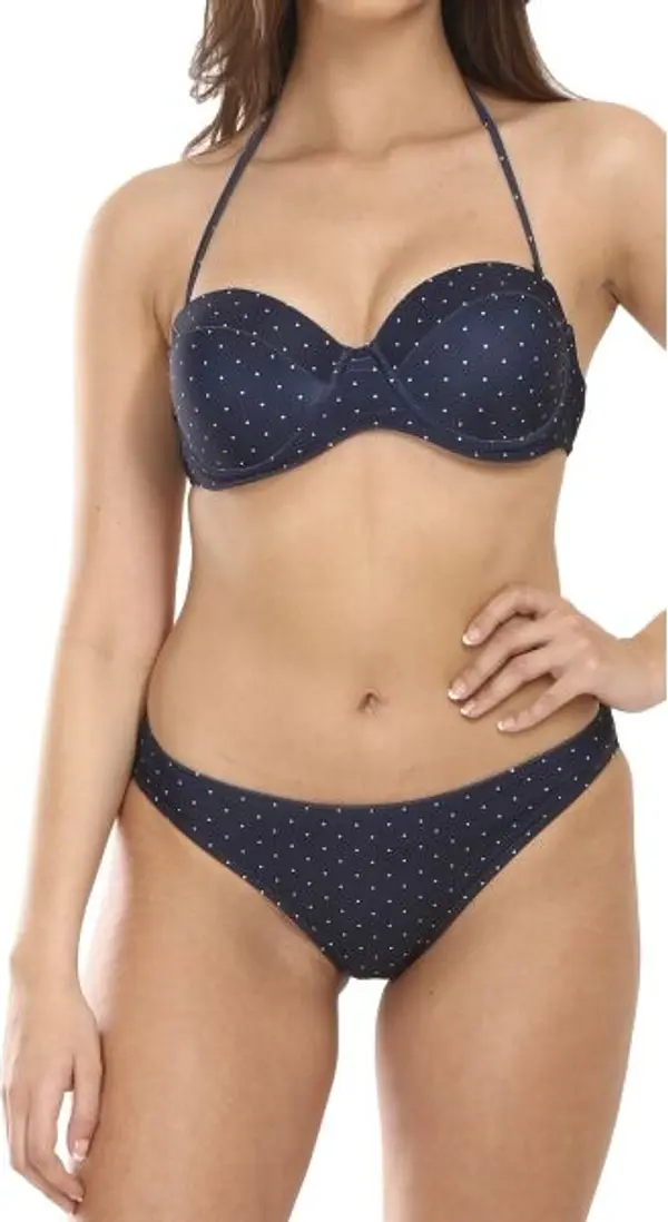 AQUOS AQUOS ZITA Дамски бански костюм от две части, тъмносин, размер