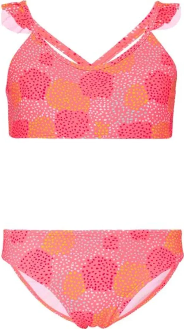 AQUOS AQUOS ZOFIE Момичешки двуцветни бански, розово, размер 152-158