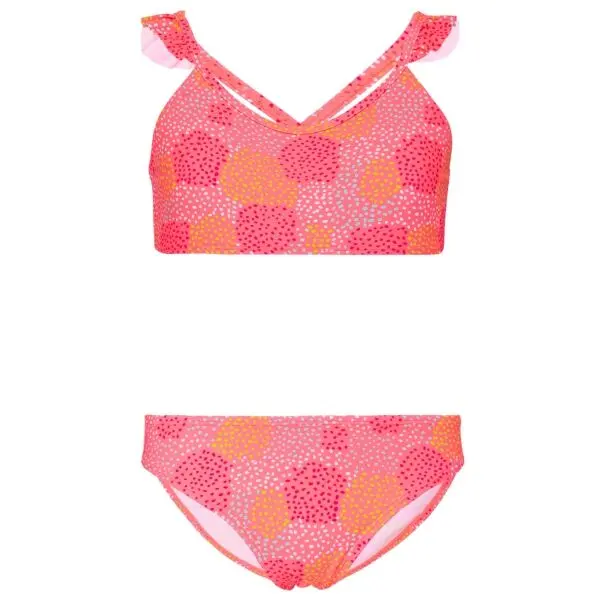 AQUOS AQUOS ZOFIE Момичешки двуцветни бански, розово, размер 164-170
