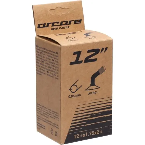 Arcore Arcore 12AV 1/2x1,75x2 1/4-60 Велосипедна вътрешна гума, черно, размер