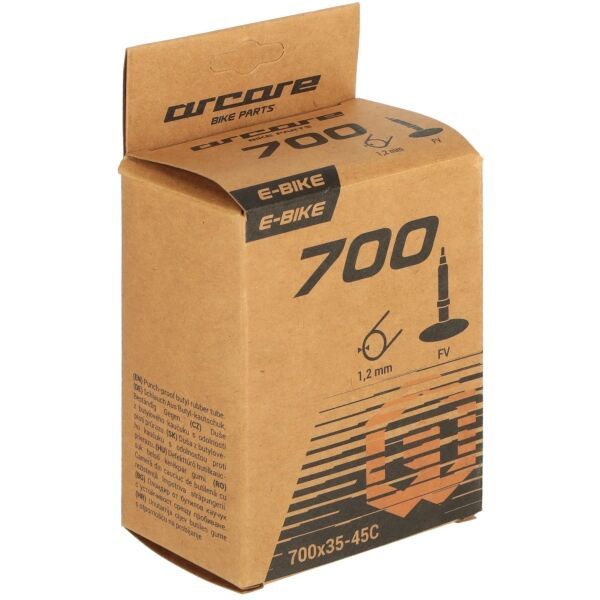 Arcore Arcore 28FV 700 E-BIKE Вътрешна велосипедна гума за E-BIKE, черно, размер