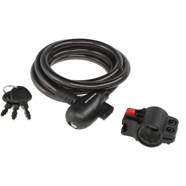 Arcore Arcore AL-3 Кабелна ключалка за велосипед, черно, размер