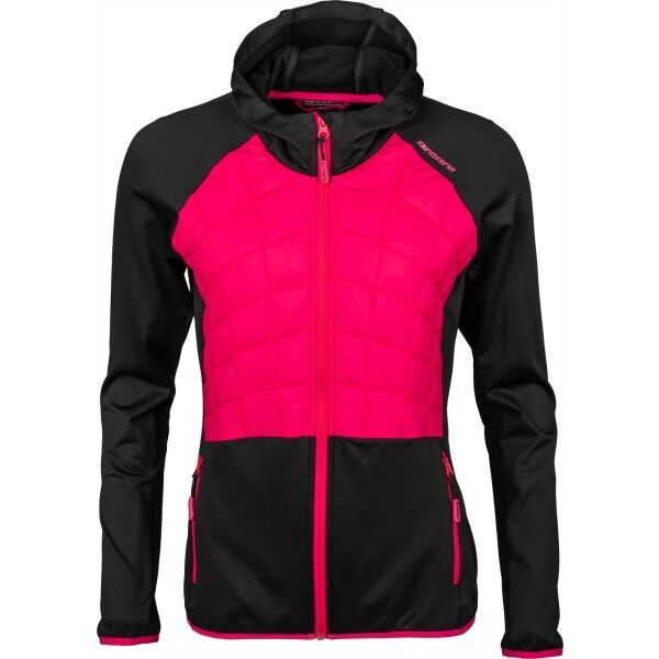 Arcore Arcore HESTIA Дамски суитшърт от технически текстил, черно, размер XS