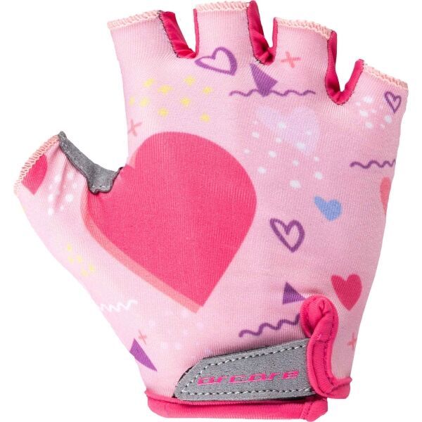 Arcore Arcore LUKE Момичешки ръкавици за колоездене, розово, размер 4