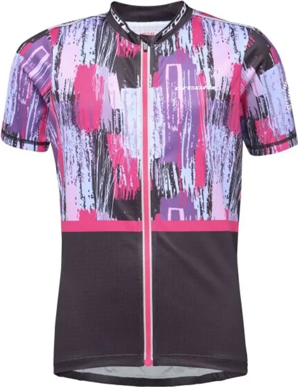 Arcore Arcore BEBETO Момичешка колоездачна фланелка, черно, размер 140-146