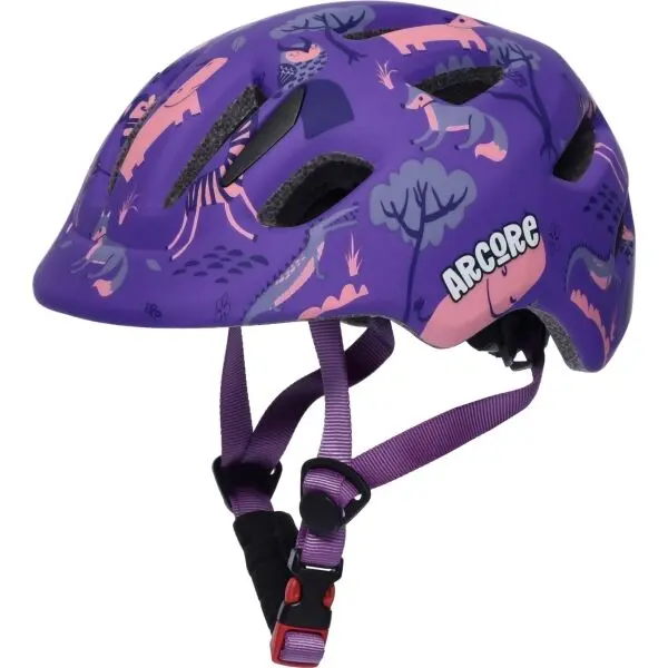 Arcore Arcore BRAN Детска велосипедна каска, лилаво, размер (46 - 51)