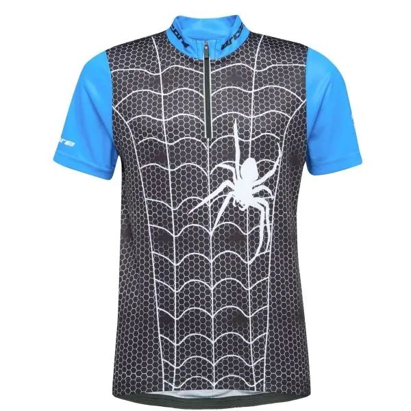 Arcore Arcore CYCLING JERSEY Момчешка велосипедна фланелка, черно, размер 116-122