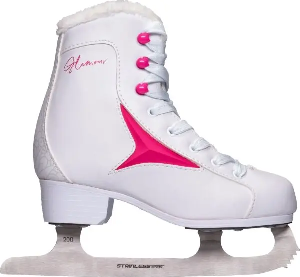 Arcore Arcore GLAMOUR JR Детски кънки за лед, бяло, размер