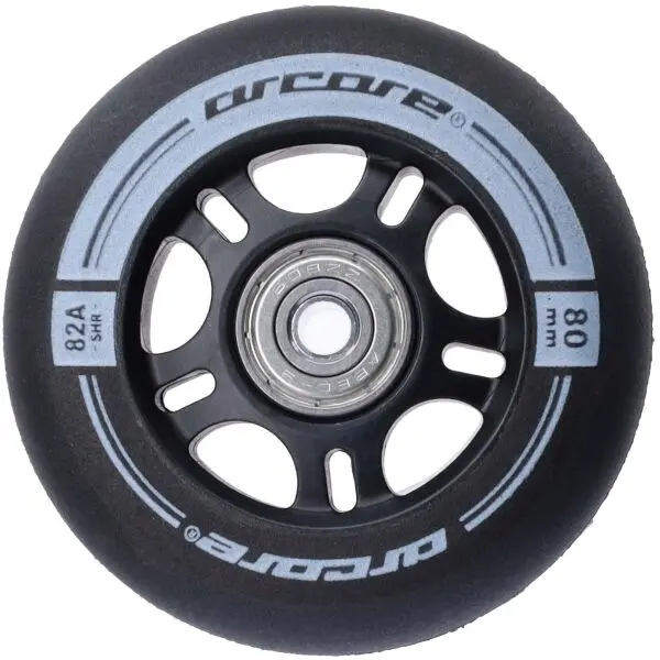 Arcore Arcore INLINE WHEELS 4PACK 80-82A Колела за ролкови кънки, черно, размер