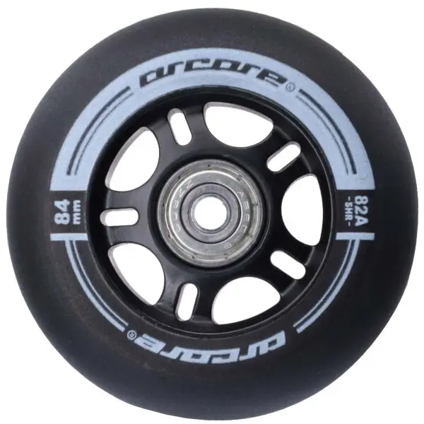 Arcore Arcore INLINE WHEELS 4PACK 84-82A Колела за ролкови кънки, черно, размер