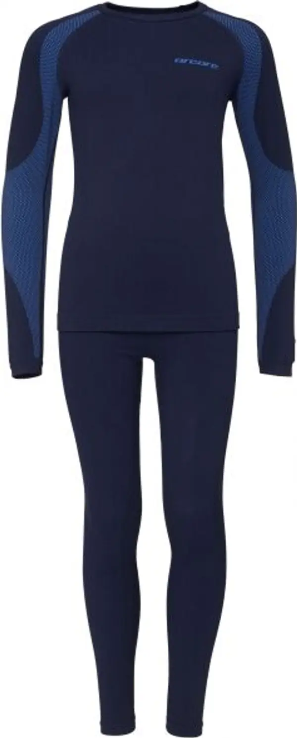 Arcore Arcore JAWEN Детски термо комплект, тъмносин, размер 152-158