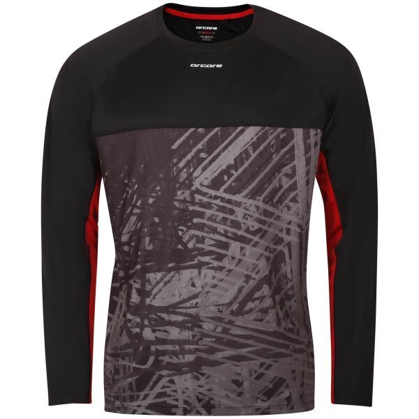 Arcore Arcore JUSCO Мъжка фланелка за колоездене, черно, размер