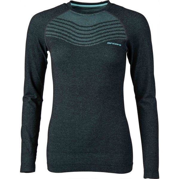 Arcore Arcore KEA Дамската  функционална термо  блуза, тъмносиво, размер