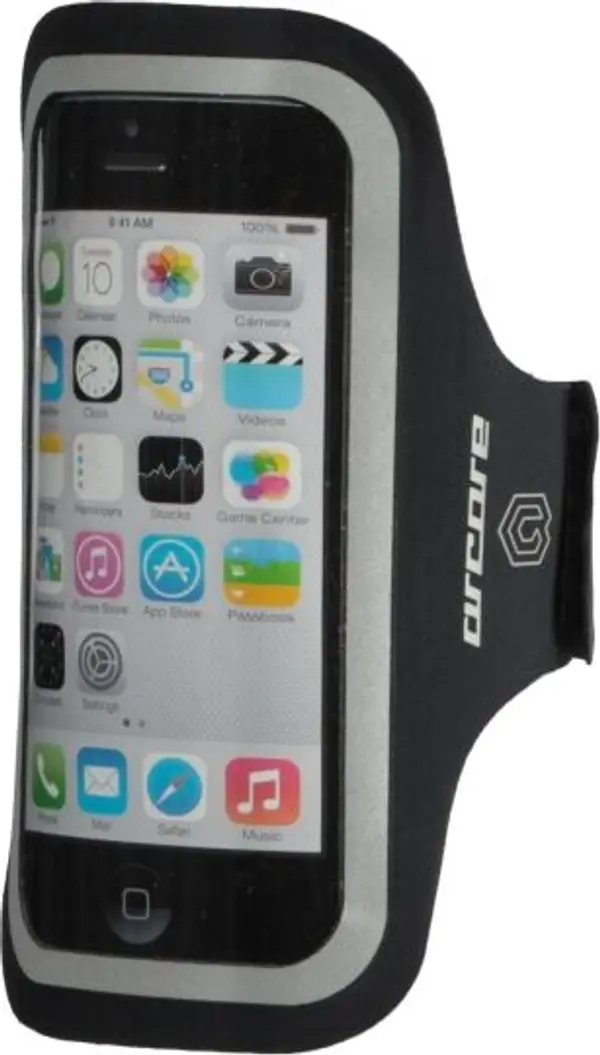 Arcore Arcore PHONE JOG Спортен калъф за мобилен телефон, черно, размер