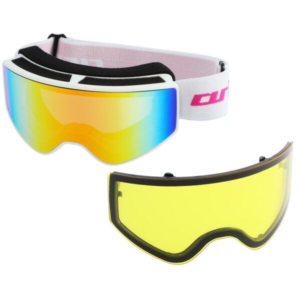 Arcore Arcore REAVE Детски очила за ски, бяло, размер