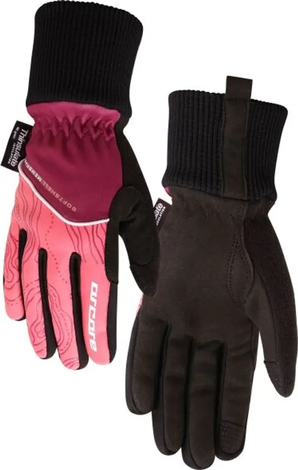 Arcore Arcore RECON II JR Зимни ръкавици за ски бягания, черно, размер 11-12Y