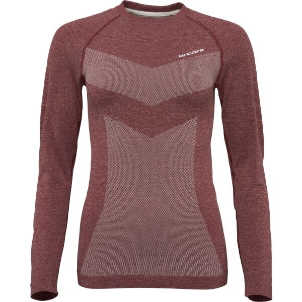 Arcore Arcore SALETIA Дамска функционална термо тениска, винен, размер