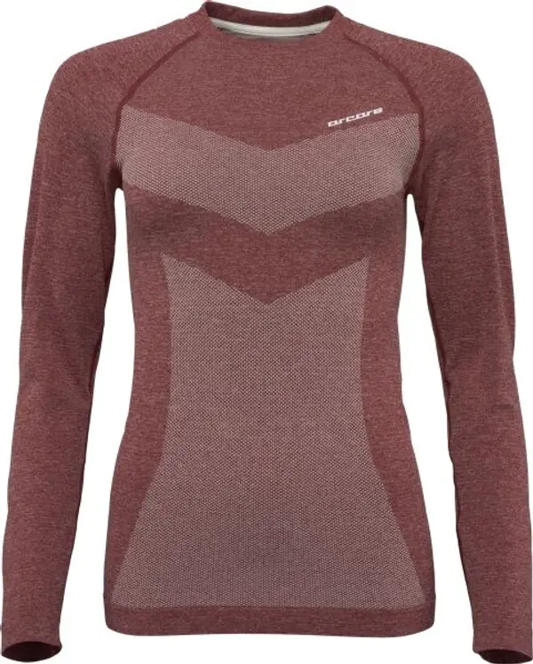Arcore Arcore SALETIA Дамска функционална термо тениска, винен, размер